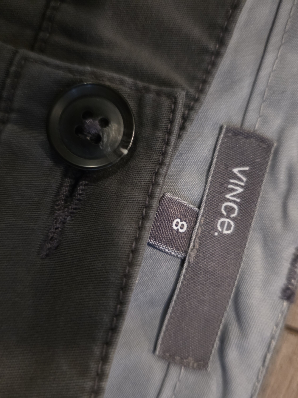 Vince Straight-Leg Cotton Pants - Picture 2 of 3